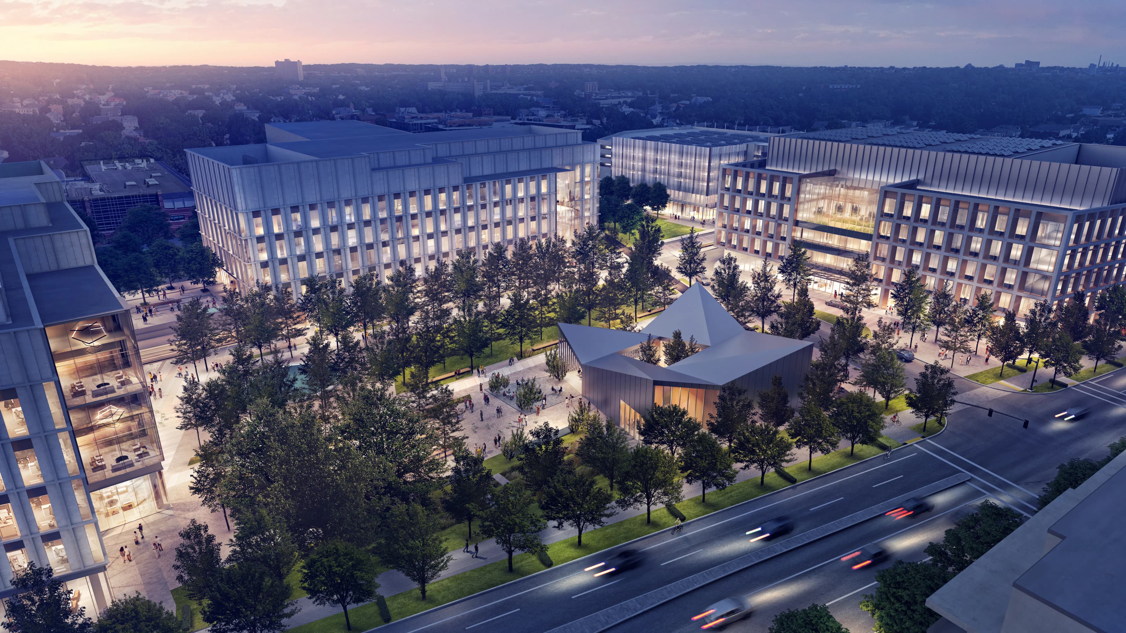 3d render of Watertown Mall project